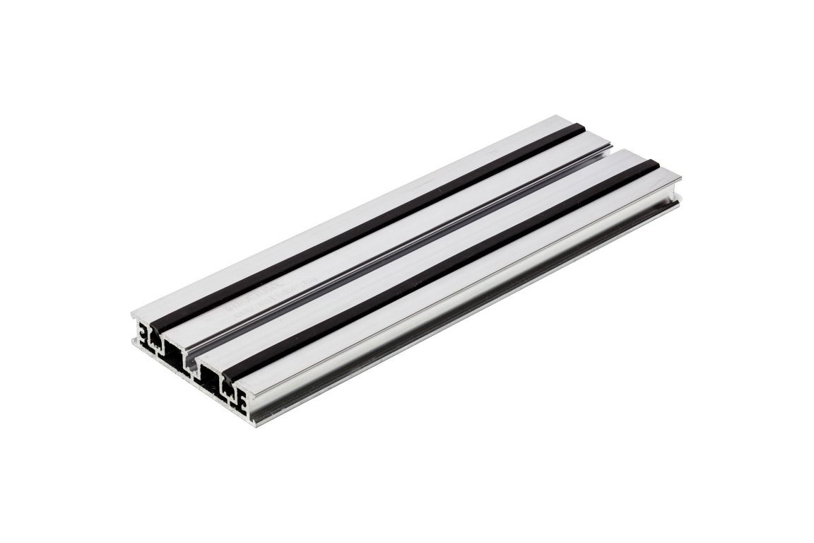 Boekhouder Ochtend elke keer Structusol aluminium profiel ST16 lengte 2,4 m met rubber profiel |  Kijlstra Bestrating