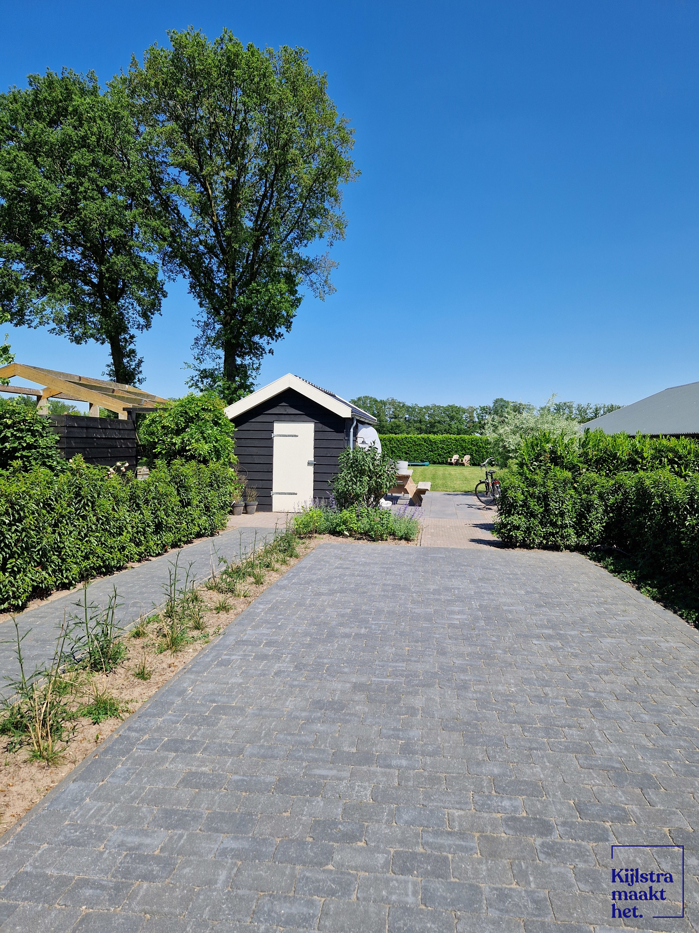 Stonique trommel 21x14x7 cm antraciet | Kijlstra Bestrating