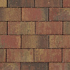 Betonstraatsteen 6 cm oud bont komo