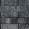 Longstone opritsteen 31,5x10,5x7 cm grijs/zwart