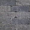 Stonique trommel longstone 7 cm antraciet
