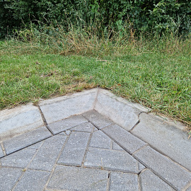Rijwielpadband 7/20x20 hoekstuk 90' inw