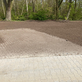 Grasbetontegel WaterWijs 40x60x12 cm profiel