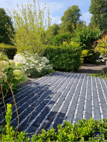 Waterpasserende longstone WaterWijs 7 cm antraciet