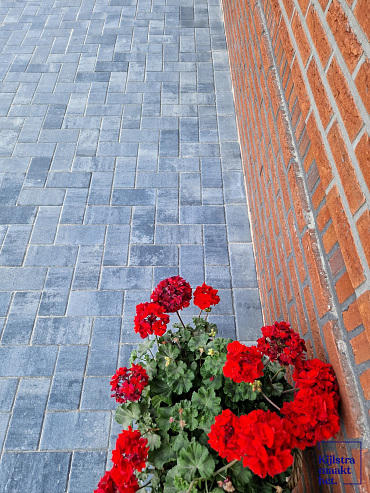 Design brick 6 cm nero/grey komo