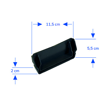 U-Drain afvoergoot WaterWijs 5-10-XK eindstuk