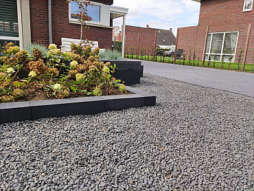 Big bag basalt split 8-16 mm zwart (ca. 1.000 kg)