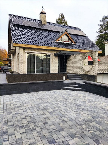 Patio straight exclusive 7 cm nero/grey