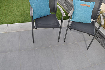 Ceramaxx 60x60x3 cm ardesia grigio 2.0 rect.