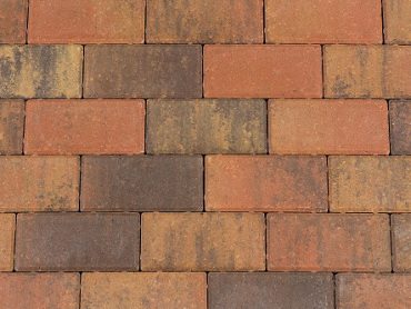 Betonstraatsteen 6 cm bruin gv komo