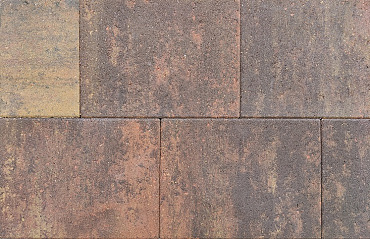 Straksteen 40x30x6 cm bruin gv