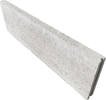 Betonband 6x40x100 cm grijs