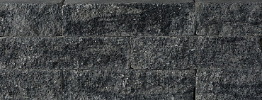 Splitrock XL trommel 15x15x60 cm grijs/zwart