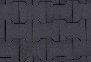 S-top H-verbandsteen 8 cm antraciet komo