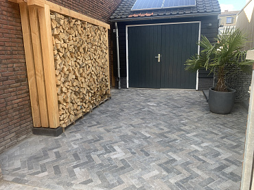 Antieke trommel dikformaat 8 cm oud drachten