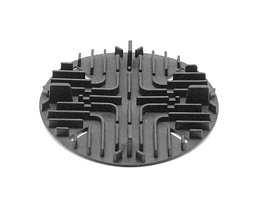 Vaste terrasdrager Dalsup diam./h 115/10 mm tegels voeg 3 mm
