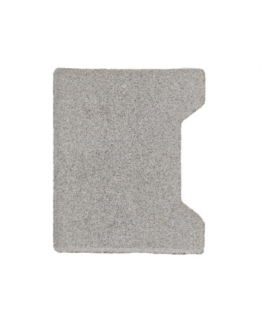 S-top H-verbandsteen begin/eind 8 cm grijs
