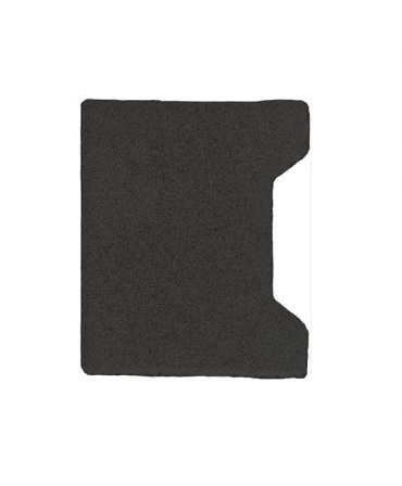 S-top H-verbandsteen begin/eind 8 cm antraciet