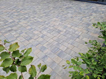 Patio straight exclusive 7 cm musselkalk