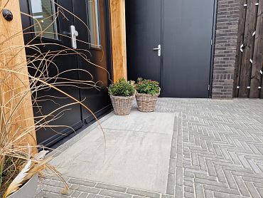Patio square 90x90x6 cm concrete