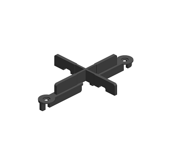 Structusol voegstuk C2X kruis voeg 2 mm