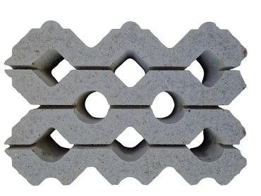 Grasbeton WaterWijs 40x60x12 cm grijs vlak (DR)