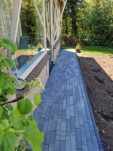 Dikformaat XL 28x7x8 cm grijs/zwart (480 stuks per pak)