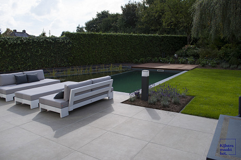 SolidSquare keramisch 60x60x3 cm puzzolato grigio