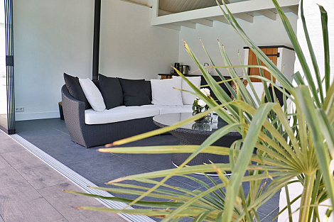 Ceramaxx 60x60x3 cm ardesia nero 2.0 rect.