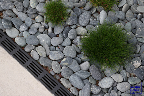 Aquadrain afvoergoot antraciet 100x10x6,5 cm