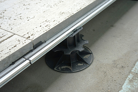 Comfort bovenplaat C-clip voor structusol profiel