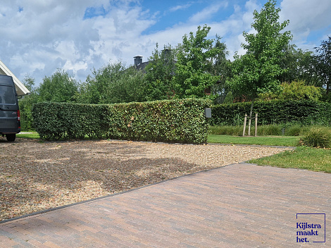 Stonique trommel waalformaat 7 cm oud bussum
