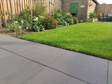 Patio square 60x60x4 cm notte naturelle