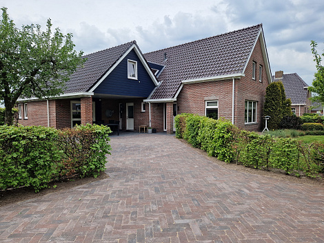 Antieke trommel longstone 7 cm oud emmen