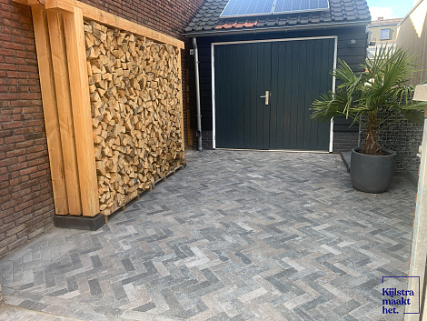 Stonique trommel dikformaat 8 cm oud drachten