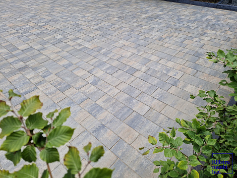 Patio straight exclusive 7 cm musselkalk