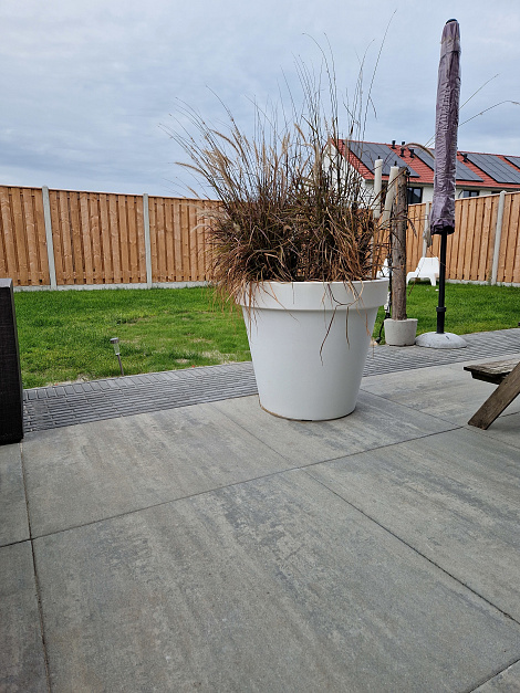 Patio square 90x90x6 cm concrete