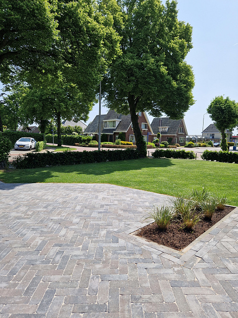 Antieke trommel longstone 7 cm oud drachten