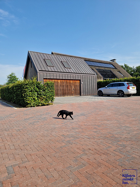 Dikformaat strak 21x7x8 cm oud emmen komo