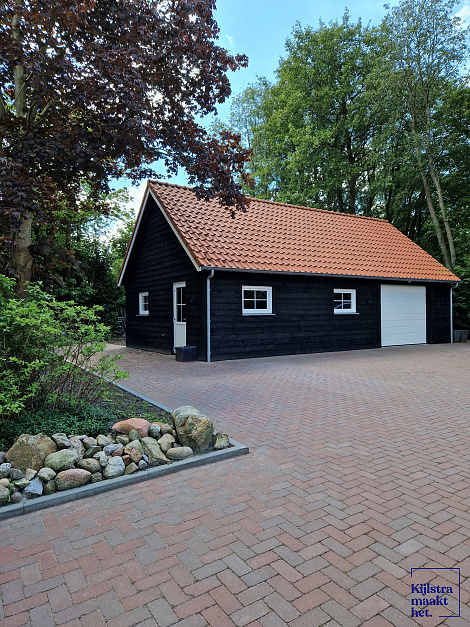 Stonique trommel betonstraatsteen 6 cm groningerbruin