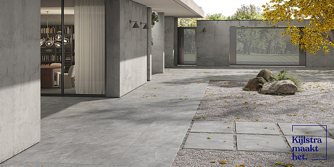 SolidPro keramisch 80x80x2 cm just grey