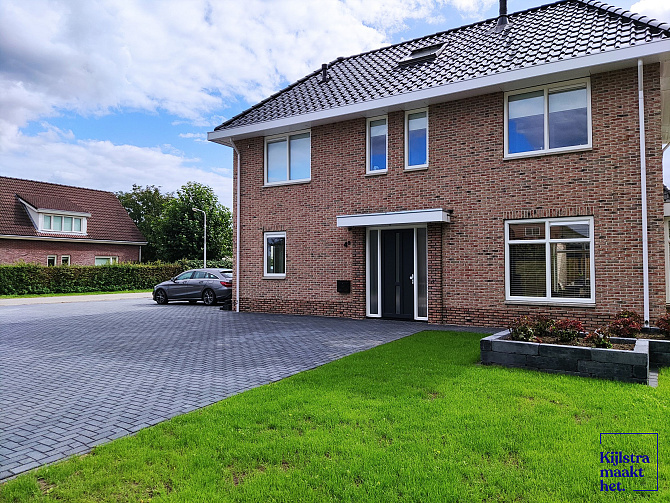 Betonstraatsteen 8 cm antraciet komo