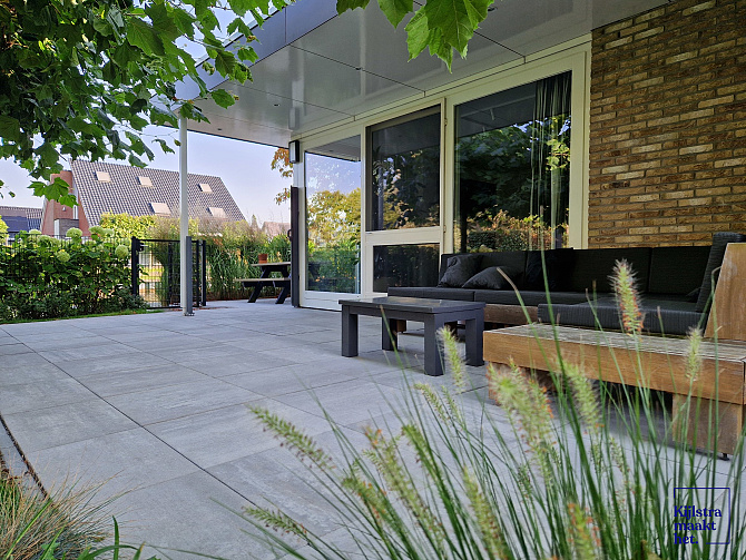 Patio square 60x60x4 cm concrete