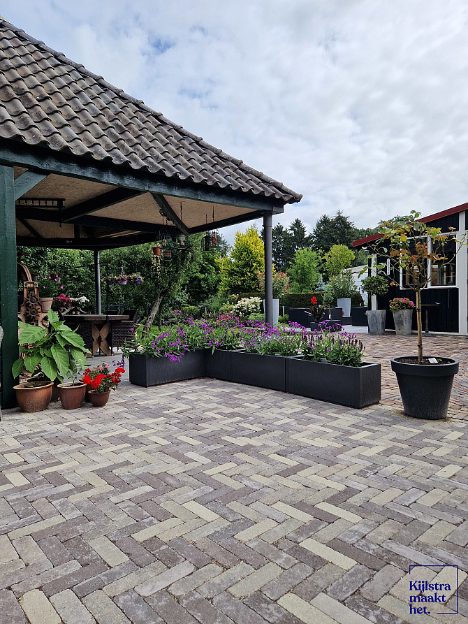 Stonique trommel dikformaat 6 cm oud joure