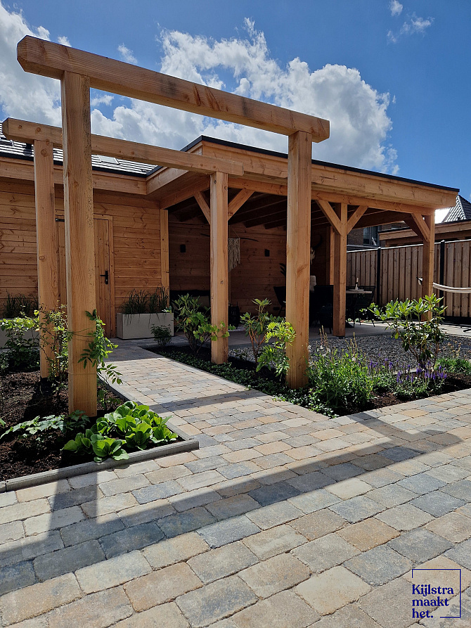 Stonique trommel 21x14x7 cm musselkalk