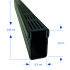 U-Drain afvoergoot WaterWijs 10-6,5/100 cm zwart