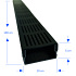U-Drain afvoergoot WaterWijs 5-10/100 cm zwart