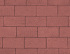 Betonstraatsteen 8 cm rood komo