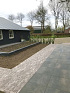Patio square 60x60x4 cm cloudy tefra
