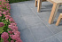 Ceramaxx 60x60x3 cm durban slate black berry rect.